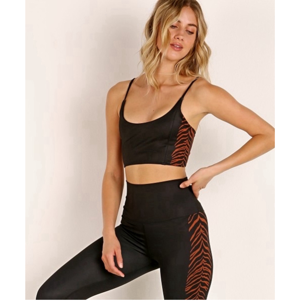 Beach Riot Tiger sports bra NWOT